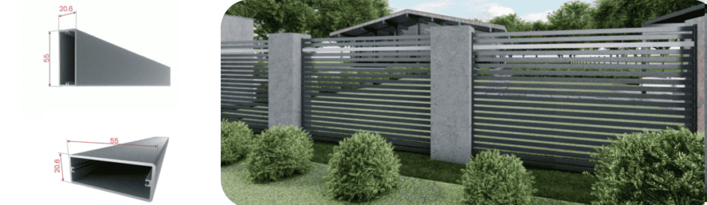 Porți și garduri din aluminiu, durabile și moderne, pentru securitate și estetică.