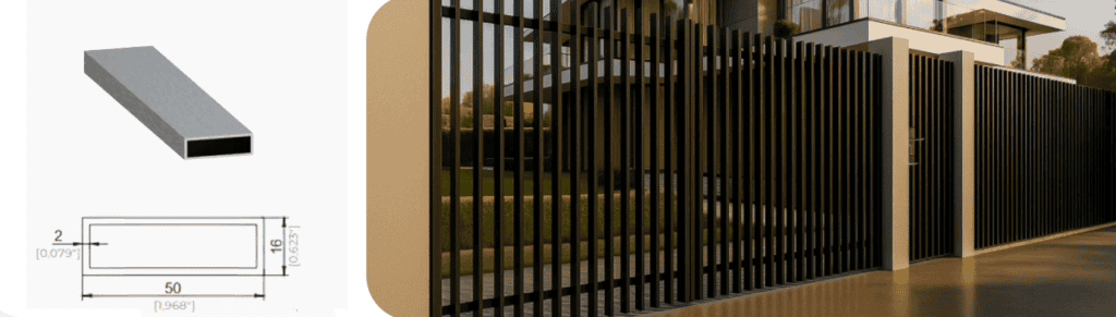 Porți și garduri din aluminiu pentru securitate și eleganță.